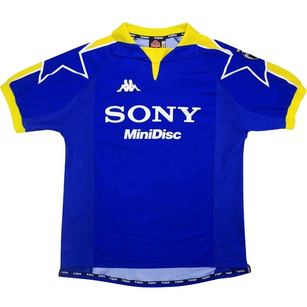 Camiseta Juventus Tercera Retro 1997 1998 Azul